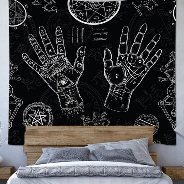 Hamsa hand - 145*130cm - Printed Tapestry UK