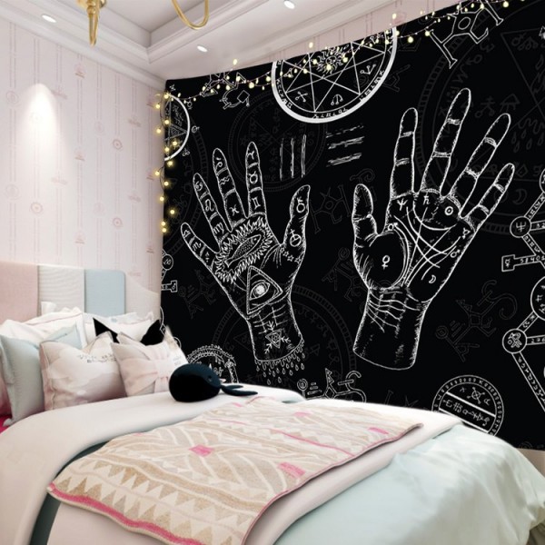 Hamsa hand - 145*130cm - Printed Tapestry UK