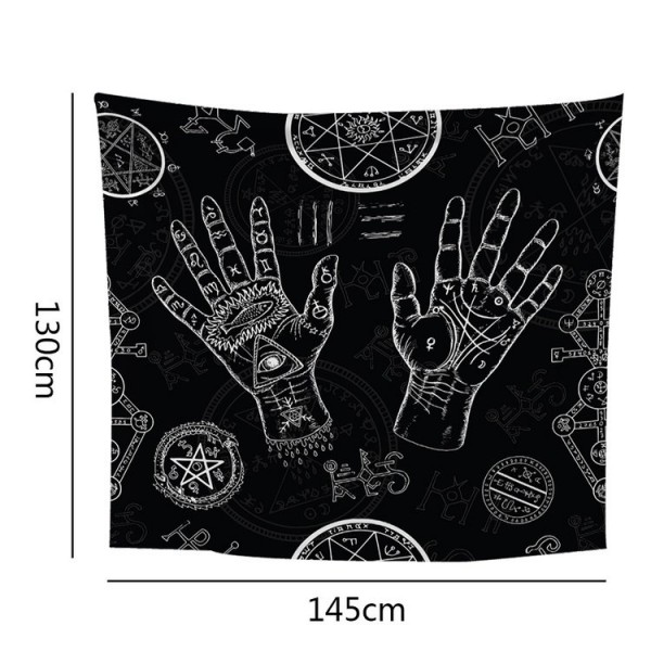 Hamsa hand - 145*130cm - Printed Tapestry UK