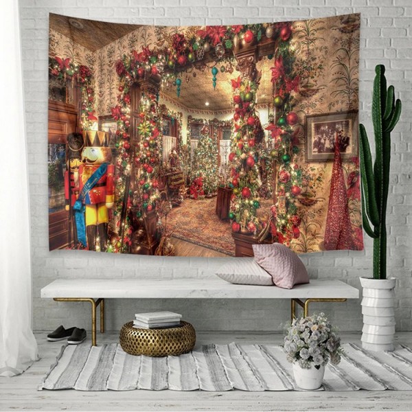 Christmas Walnut - 145*130cm - Printed Tapestry UK