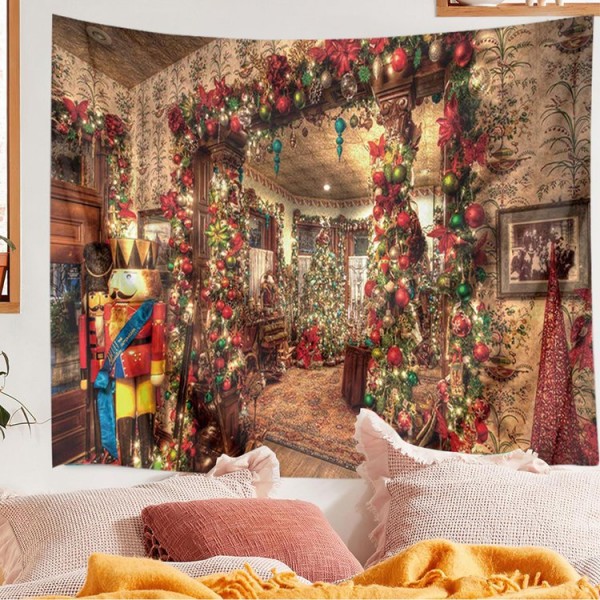 Christmas Walnut - 145*130cm - Printed Tapestry UK