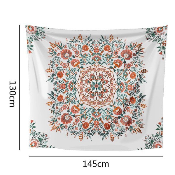 Flower - 145*130cm - Printed Tapestry UK