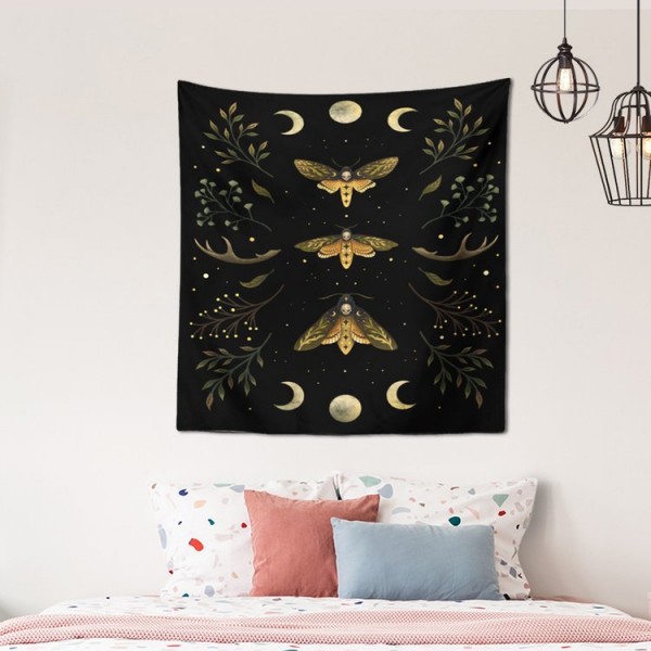 Moth - 145*130cm - Printed Tapestry UK