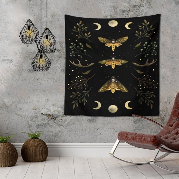 Moth - 145*130cm - Printed Tapestry UK