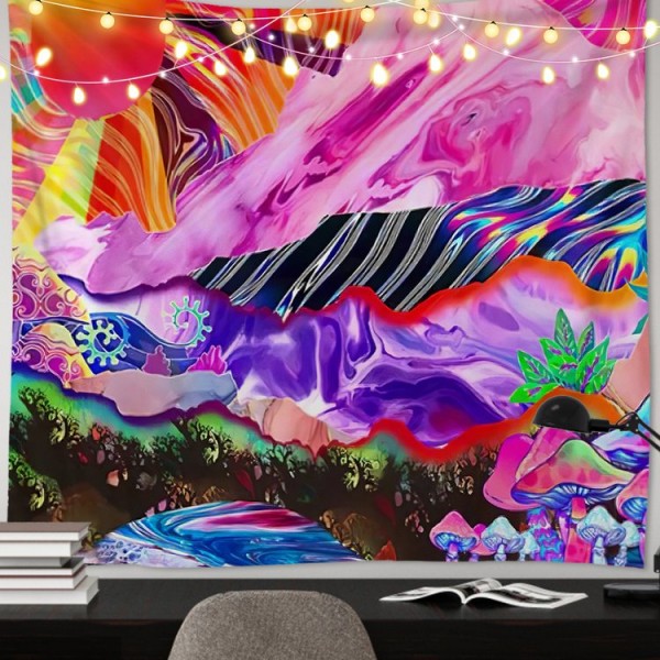 Mountain River - 145*130cm - Printed Tapestry UK