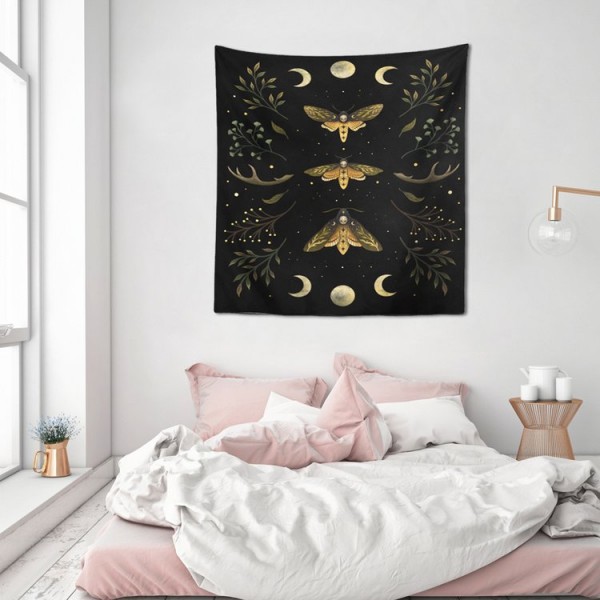 Moth - 145*130cm - Printed Tapestry UK