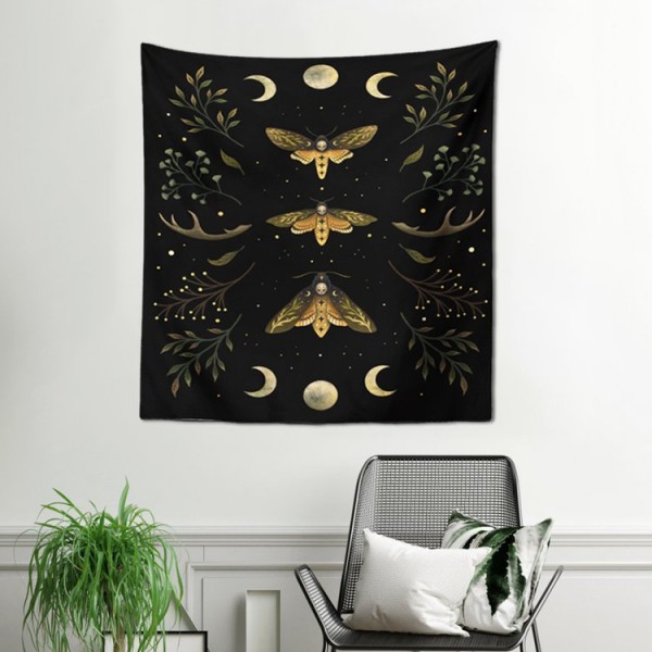 Moth - 145*130cm - Printed Tapestry UK