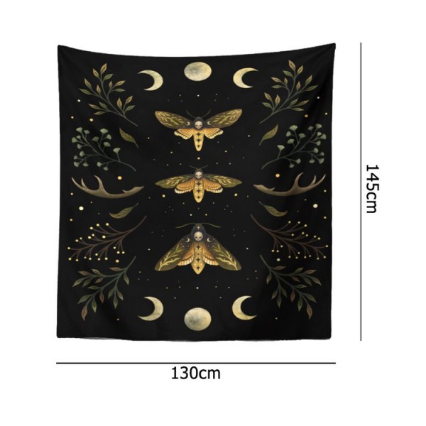 Moth - 145*130cm - Printed Tapestry UK