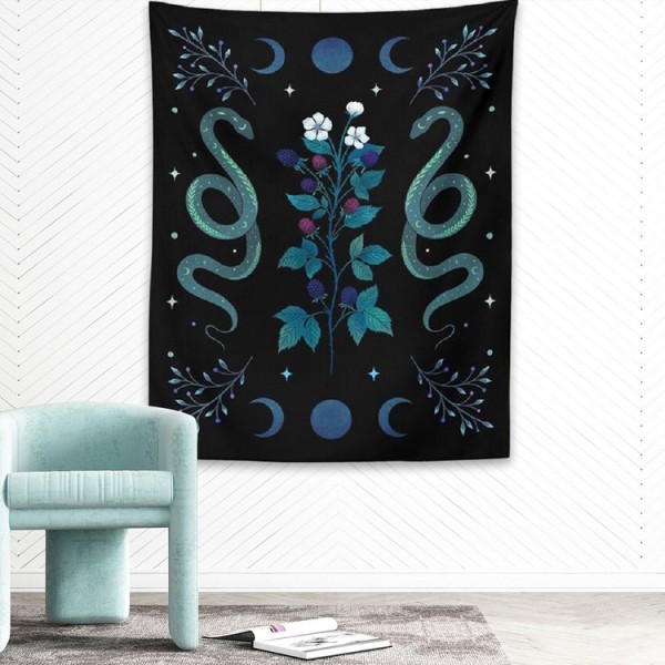 Snake - 145*130cm - Printed Tapestry UK