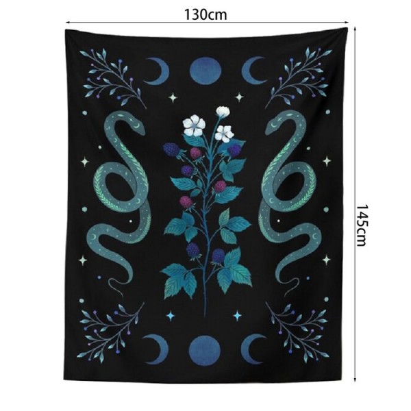 Snake - 145*130cm - Printed Tapestry UK