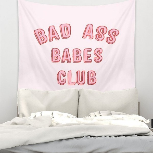 Pink Letter - 145*130cm - Printed Tapestry UK