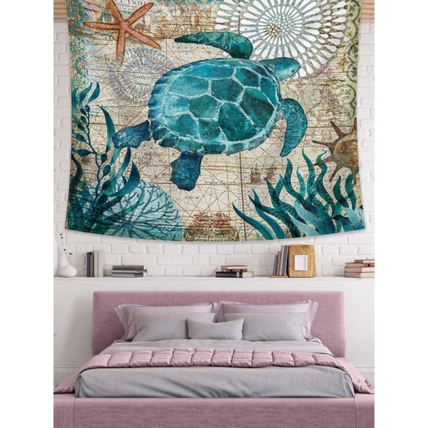 Turtle - 145*130cm - Printed Tapestry UK