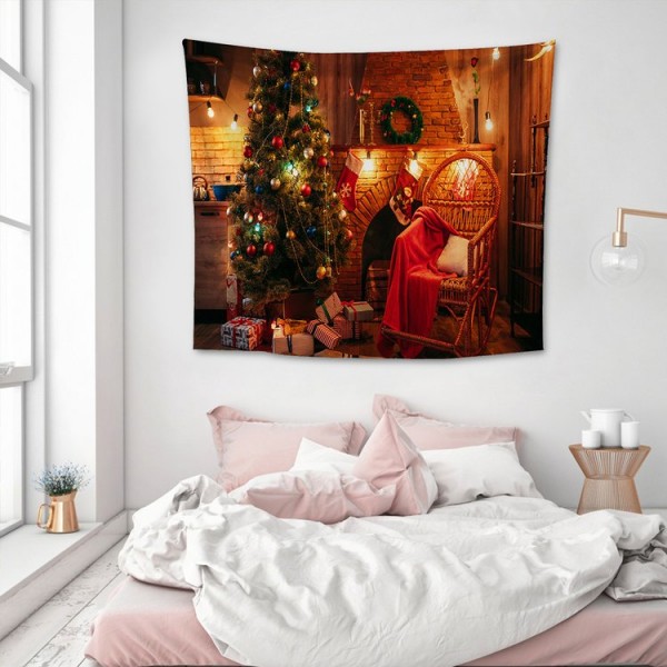 Christmas Night - 145*130cm - Printed Tapestry UK