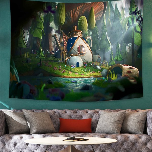 House - 145*130cm - Printed Tapestry UK