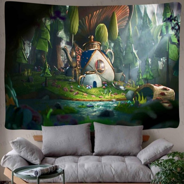 House - 145*130cm - Printed Tapestry UK