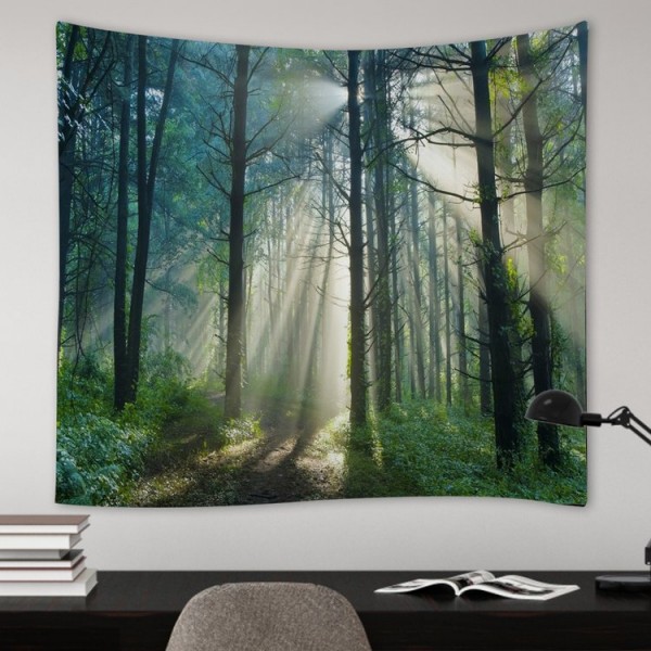Morning Woods - 145*130cm - Printed Tapestry UK