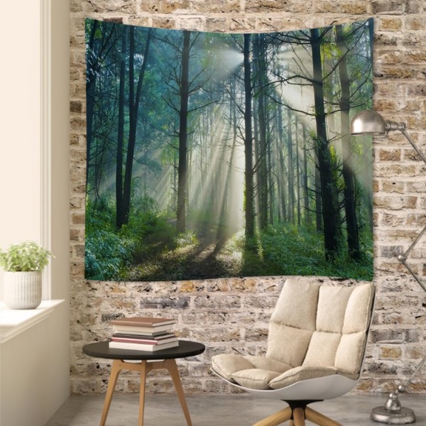 Morning Woods - 145*130cm - Printed Tapestry UK