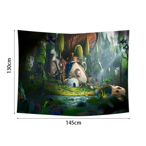 House - 145*130cm - Printed Tapestry UK