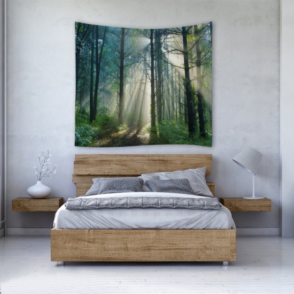 Morning Woods - 145*130cm - Printed Tapestry UK