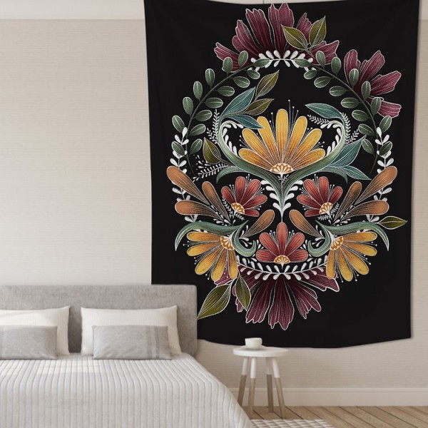 Flower - 130*145cm - Printed Tapestry UK
