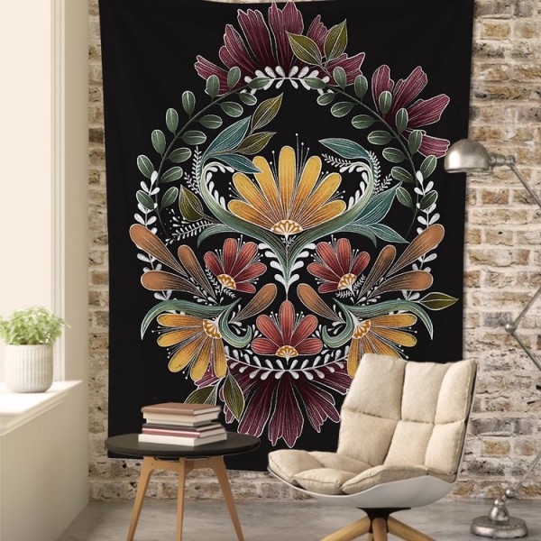 Flower - 130*145cm - Printed Tapestry UK
