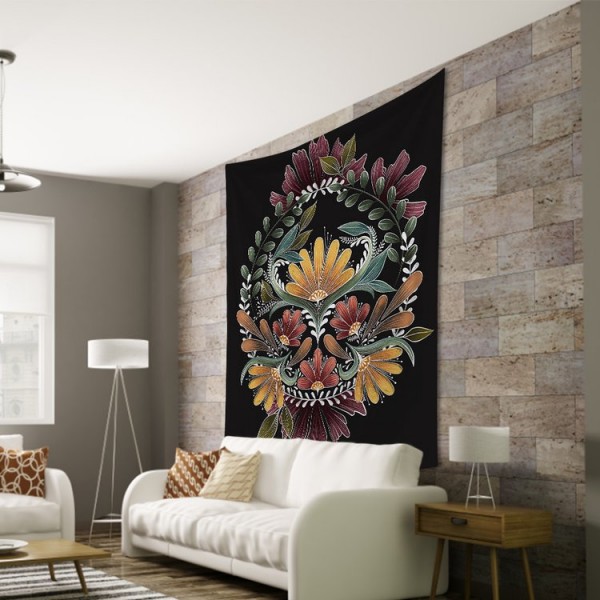 Flower - 130*145cm - Printed Tapestry UK