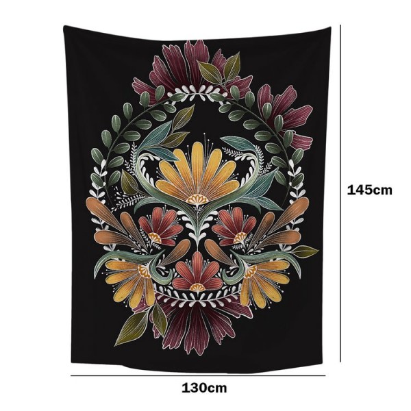 Flower - 130*145cm - Printed Tapestry UK