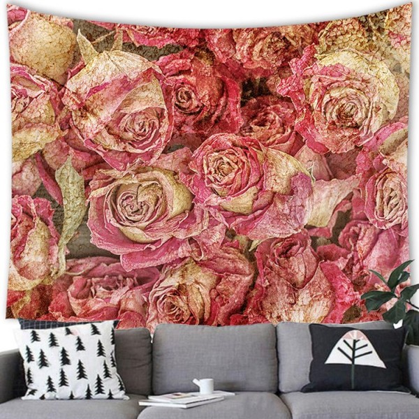Rose - 145*130cm - Printed Tapestry UK