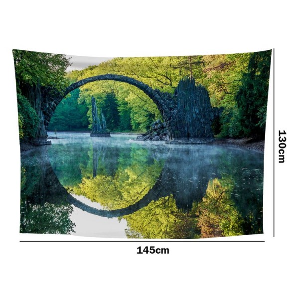 Arch Bridge - 145*130cm - Printed Tapestry UK