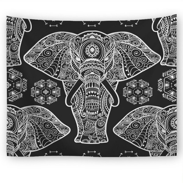 Elephant - 145*130cm - Printed Tapestry UK