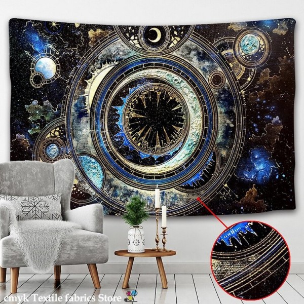 Aesthetic Space - 145*130cm - Printed Tapestry UK