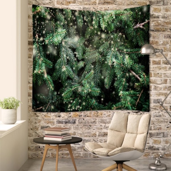 Christmas Leaves - 145*130cm - Printed Tapestry UK