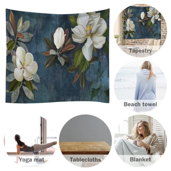 Flower - 145*130cm - Printed Tapestry UK