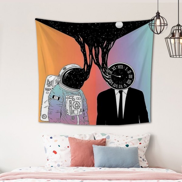 Spaceman - 145*130cm - Printed Tapestry UK