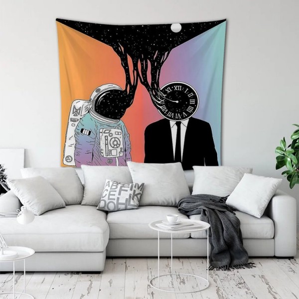 Spaceman - 145*130cm - Printed Tapestry UK