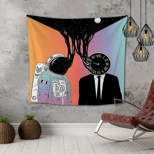 Spaceman - 145*130cm - Printed Tapestry UK