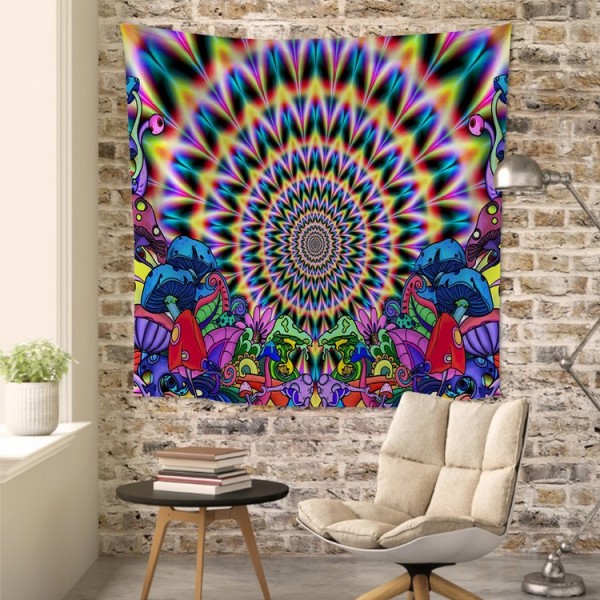 Mushroom - 100*75cm - Printed Tapestry UK
