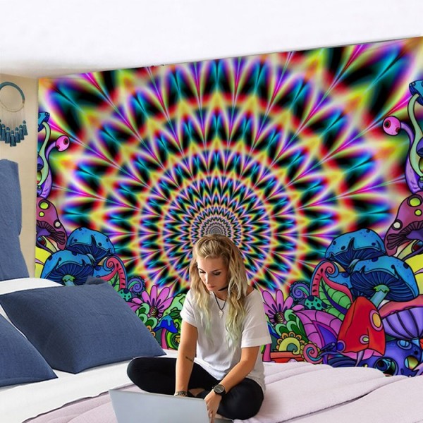 Mushroom - 100*75cm - Printed Tapestry UK