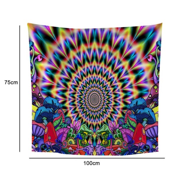 Mushroom - 100*75cm - Printed Tapestry UK