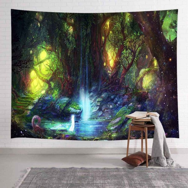 Pool under Tree - 145*130cm - Printed Tapestry UK