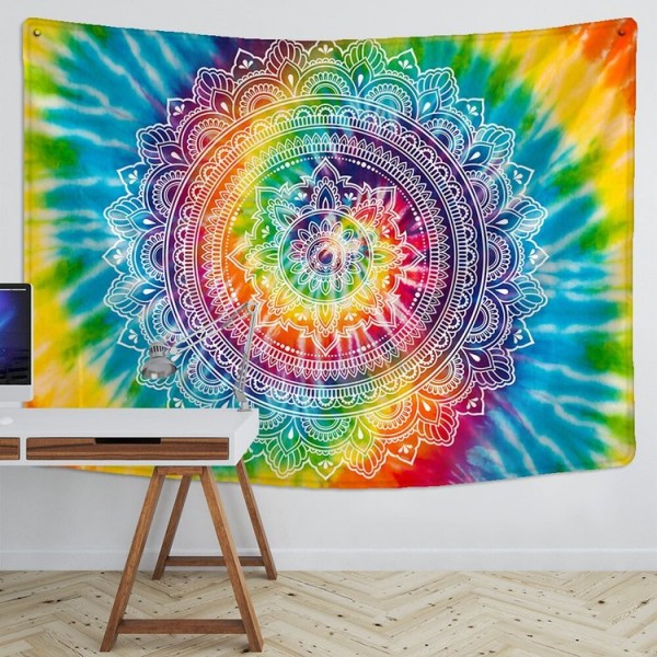 Colorful Loop Woven - 145*130cm - Printed Tapestry UK