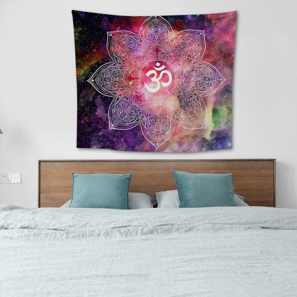 Flower Pattern - 145*130cm - Printed Tapestry UK