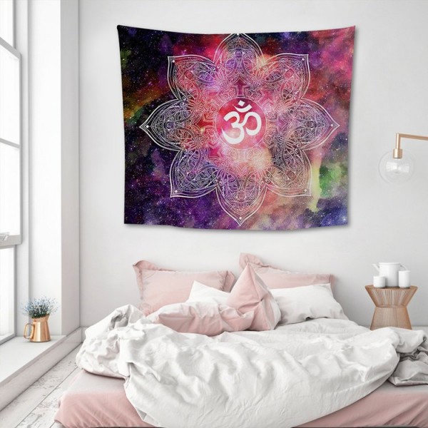 Flower Pattern - 145*130cm - Printed Tapestry UK