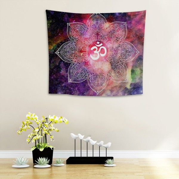 Flower Pattern - 145*130cm - Printed Tapestry UK