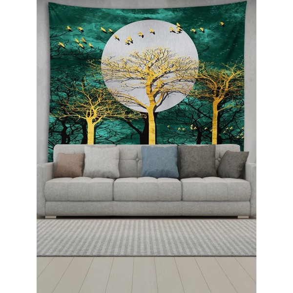 Night Scene - 145*130cm - Printed Tapestry UK