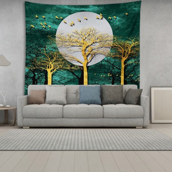 Night Scene - 145*130cm - Printed Tapestry UK