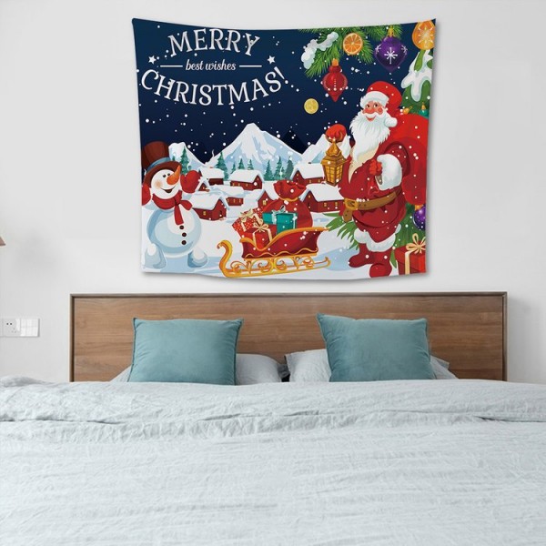 Christmas Holiday - 145*130cm - Printed Tapestry UK