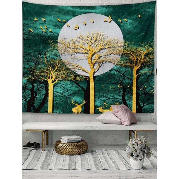 Night Scene - 145*130cm - Printed Tapestry UK