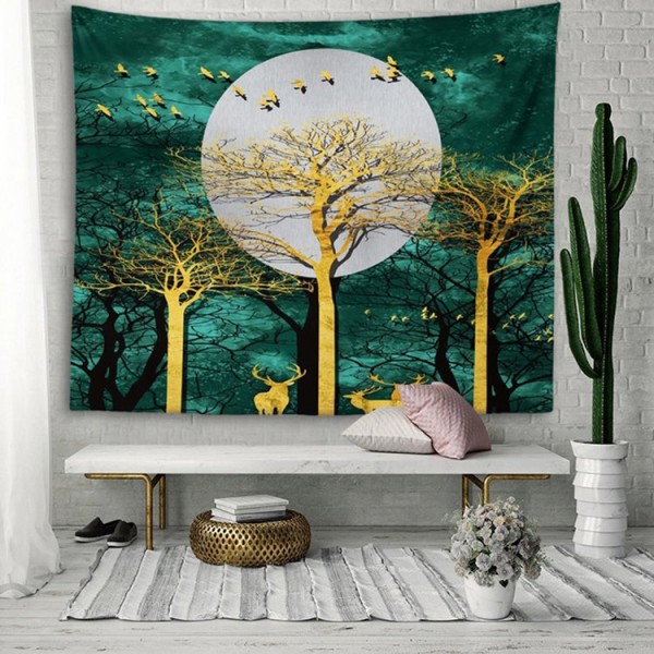Night Scene - 145*130cm - Printed Tapestry UK