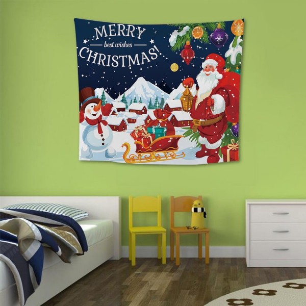 Christmas Holiday - 145*130cm - Printed Tapestry UK